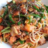 豚キムチパスタ