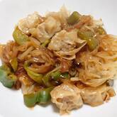 シューマイの甘酢炒め