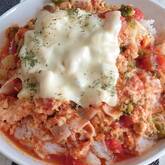 トマトチーズのスープご飯