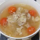 豚肉のトマトスープ