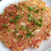 エノキ入りカニタマ