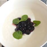 ブルーベリーヨーグルト
