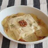 ポテトとベーコンのレンジ蒸し