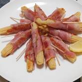 ベビーコーンベーコン焼き