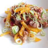 豚肉とたくあんの炒め物