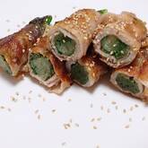 豚肉のハリハリ巻き