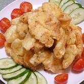 鶏むね肉の香り天ぷら