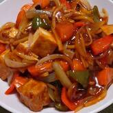 厚揚げの酢豚風