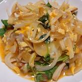 玉ネギの卵とじ