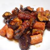 ナスのチリソース炒め