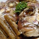 甘辛こってり 鯛のアラ炊き