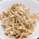 モヤシとちくわのマスタード和え