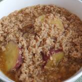 サツマイモのそぼろカレー煮