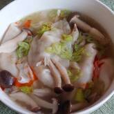簡単餃子スープ