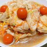 鶏むね肉のマリネ