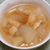 おだしがしみてる！冬瓜と油揚げの煮物