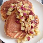 サツマイモのパンケーキ