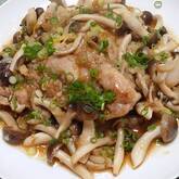 チキンのオニオンソース