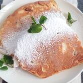 リンゴとレーズンのケーキ