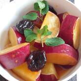 サツマイモとプルーンのオレンジ煮