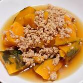 カボチャのそぼろ煮