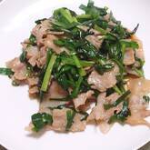 少ない材料で！こってり豚ニラ炒め