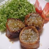 豚肉のフキ巻き