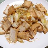 厚揚げのショウガ炒め