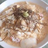 豆腐と卵のスープごはん