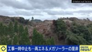 イメージ悪化“大規模メガソーラー”のイメージ悪化？「環境破壊的なものは10～20件ほど」「全てのソーラーが悪いわけではない」小規模まで含めた施設は約70万件