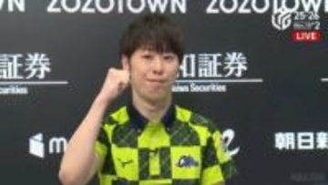 チャンスは取りこぼさない！渡辺太、接戦を制して今期4勝目「緊張感がありました」／麻雀・Mリーグ