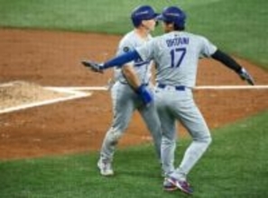 一体、何が起きた…！？ 大谷翔平、相手投手を吹っ飛ばす「強すぎw」「でけえ」ホームでのリアクションが話題に「アメフトいけるやん」