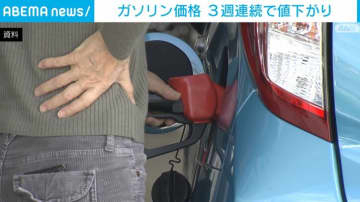 レギュラーガソリン全国平均173.5円 3週連続値下がり 原油相場下落で