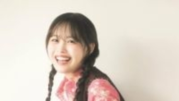 アンジュルム・後藤花、自身でコーディネート＆購入の古着衣装で登場 ヤンマガWeb「週刊！ハロプロ写真館」