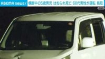 横断中の5歳男児が死亡 60代男性の車にはねられる 鳥取・智頭町