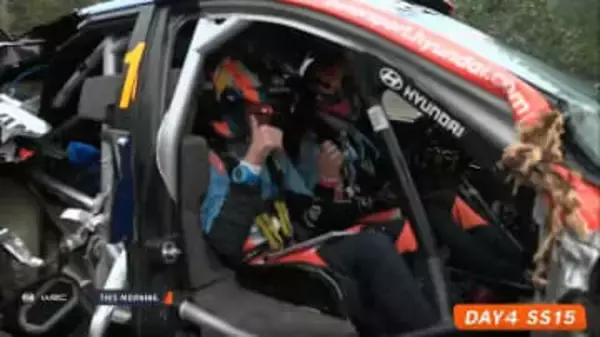 ラリージャパンで大波乱、雨の最終日に衝撃事故  「ドアが完全に外れた状態で到達」公式Xも驚きを持って伝える