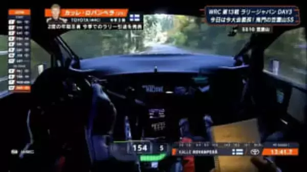 狂気のダウンヒルで「150kmオーバーこわい」 “最後の”ラリージャパン、25歳神童の走りに驚きやまず「全然ブレーキ踏まない」