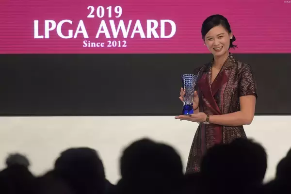 ステップ賞金女王はタイの新鋭ヌック・スカパン　「光栄で誇りに思います」【LPGAアワード受賞者の声】