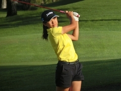 『13-14歳の部女子』は花田華梨が首位タイ浮上、日本勢は4部門で首位【IMGA世界ジュニアゴルフ選手権】