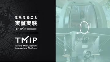 三菱地所・TMIPら、大手町仲通りで移動設置可能空間「WELL Cabin OFFMO」活用のサービス実証を開始