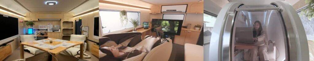 三菱地所・TMIPら、大手町仲通りで移動設置可能空間「WELL Cabin OFFMO」活用のサービス実証を開始