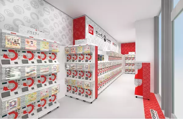 羽田にバンダイ公式「ガシャポン」専門店が登場　「駿河屋羽田イノベーションシティ店」6月30日オープン