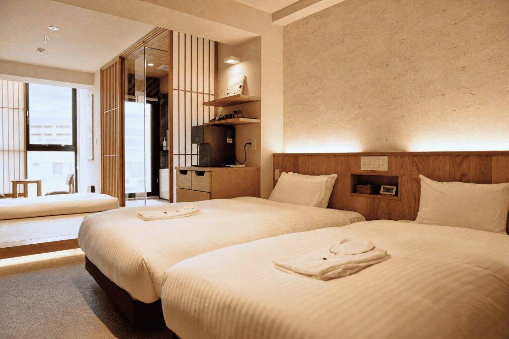 福岡・春吉に全14室のブティックホテル「LOF HOTEL TENJIN SOUTH FUKUOKA」を8月1日開業　宿泊者専用ラウンジも設置