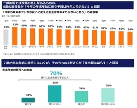 若年層で広がる「体験消費」志向　6割が年末予算を減額、7割が旅行計画も支出は抑制傾向に
