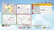 千葉県内の冠水・河川の水位情報等をテレビのデータ放送でリアルタイムに提供開始　4月1日より