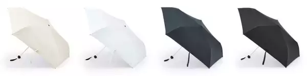 無印良品、「遮熱性のある　折りたたみ日傘」3月9日より発売　本体重量170g以下・遮光率は99％以上