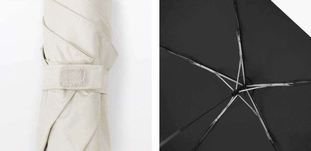 無印良品、「遮熱性のある　折りたたみ日傘」3月9日より発売　本体重量170g以下・遮光率は99％以上