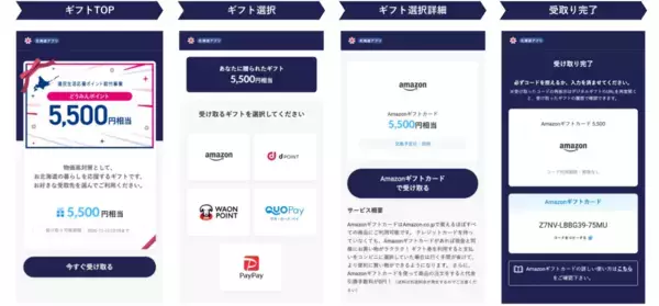 北海道、約282万世帯に総額150億円規模の生活応援ポイントを給付　デジタルギフトを活用し電子マネー等へ交換可能