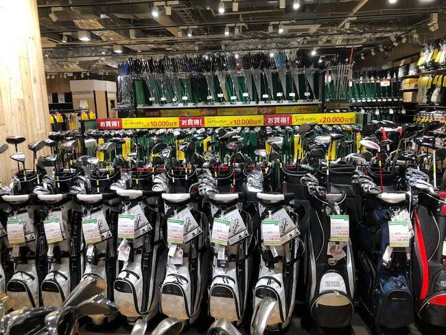 新宿のゴルフ用品大アウトレット市　「Alpen TOKYO」、8階フロアがオープン　中古クラブ約4,500本の品揃え