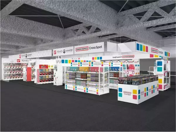 函館 蔦屋書店に「バンダイナムコ Cross Spot」と「ガシャポン」公式店が7月4日同時オープン